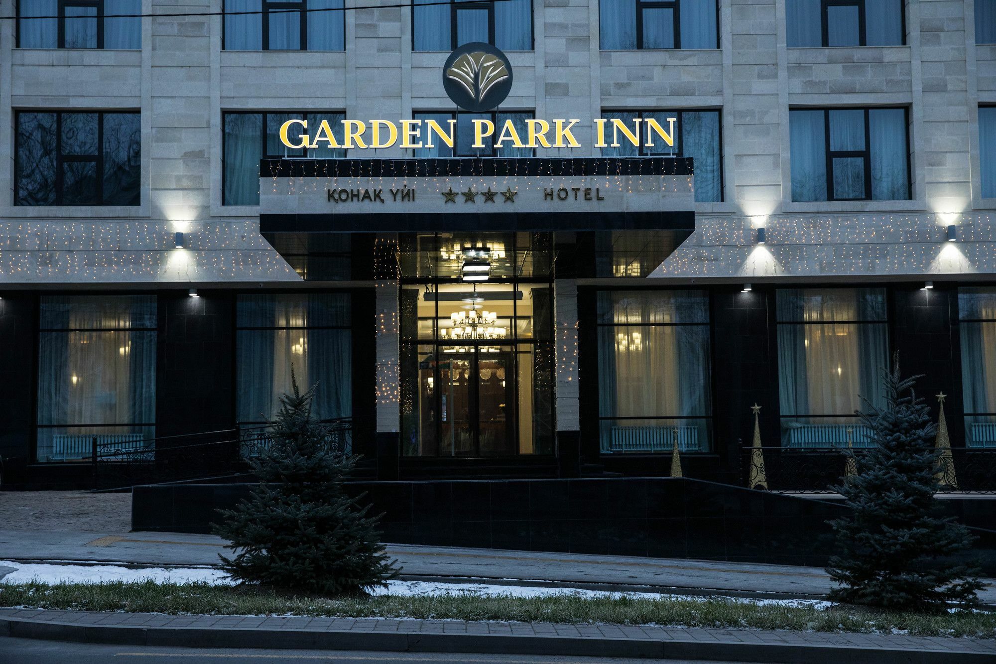 Garden Park Inn อัลมาตี ภายนอก รูปภาพ